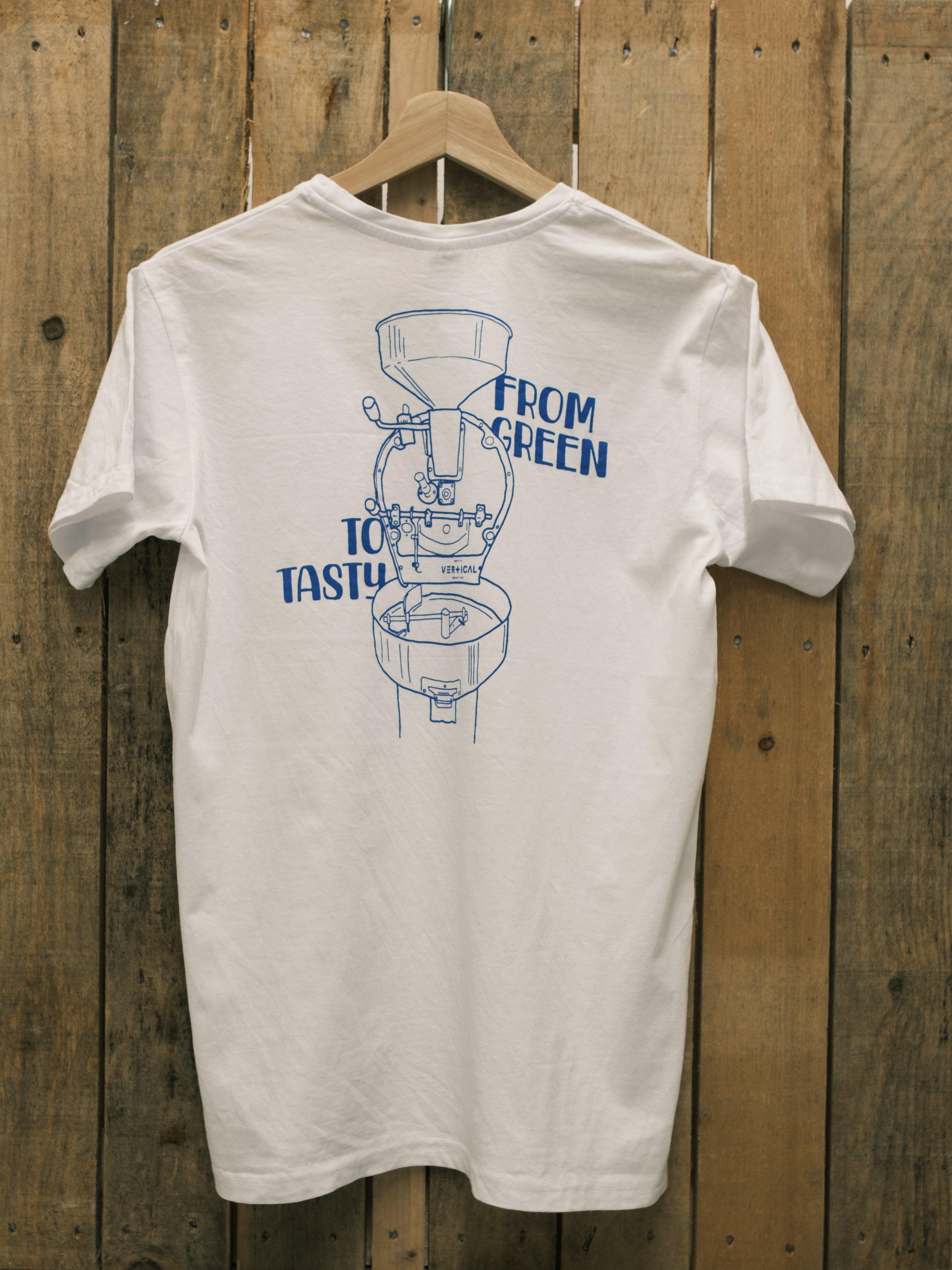 Vertical Coffee T-Shirt - From Green To Tasty – Vertical Coffee